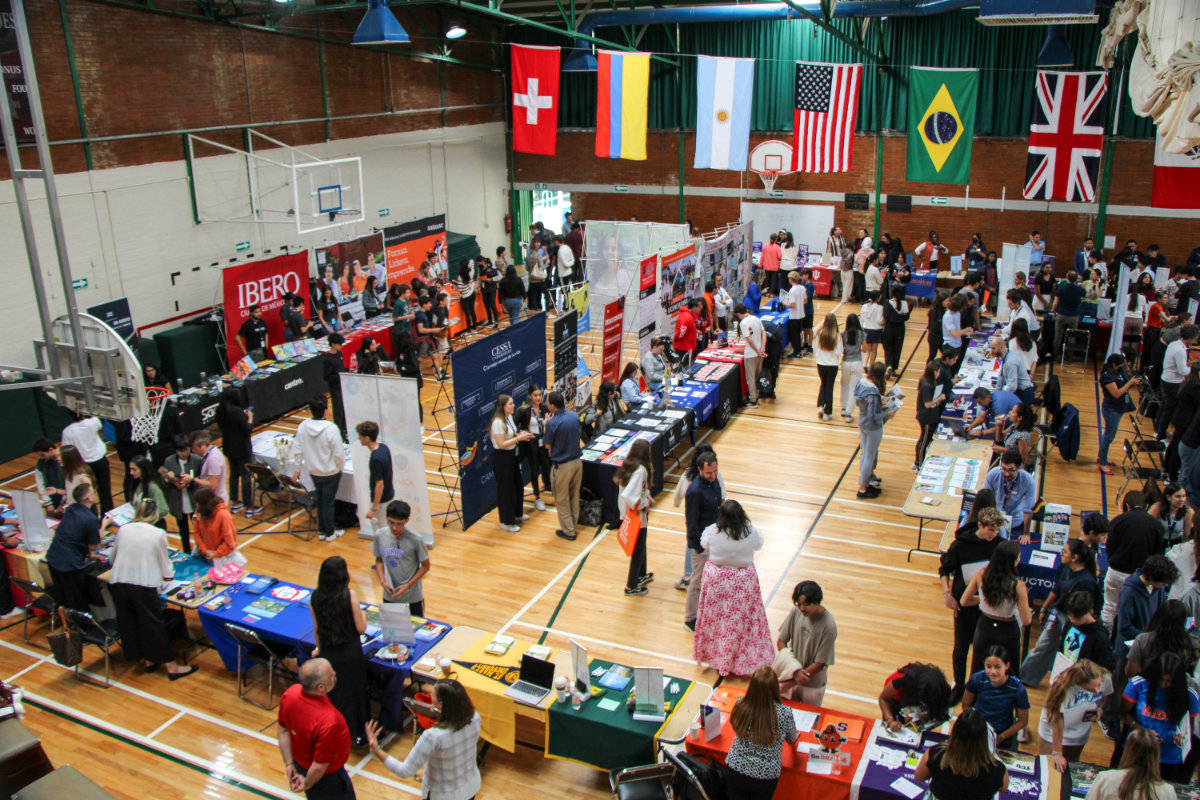We were visited from about 50 universities
