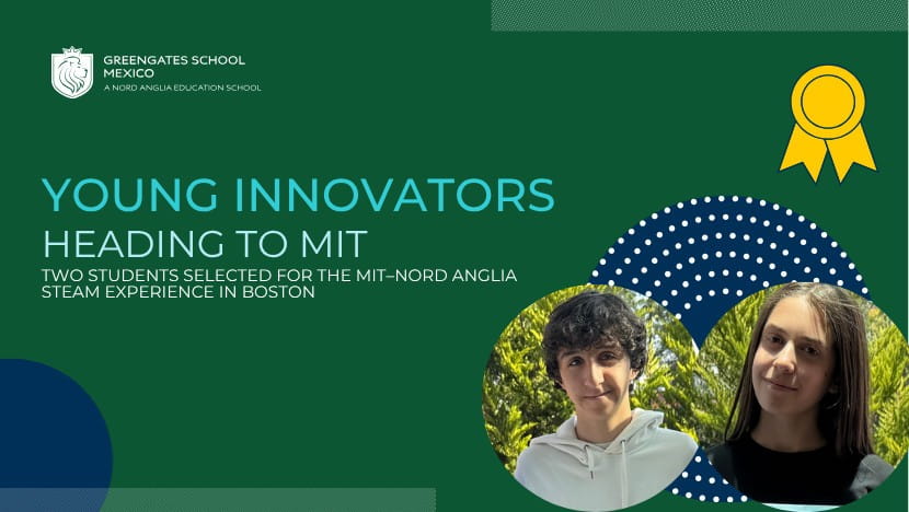 Two Greengates Students Chosen for MIT STEAM Experience in Boston